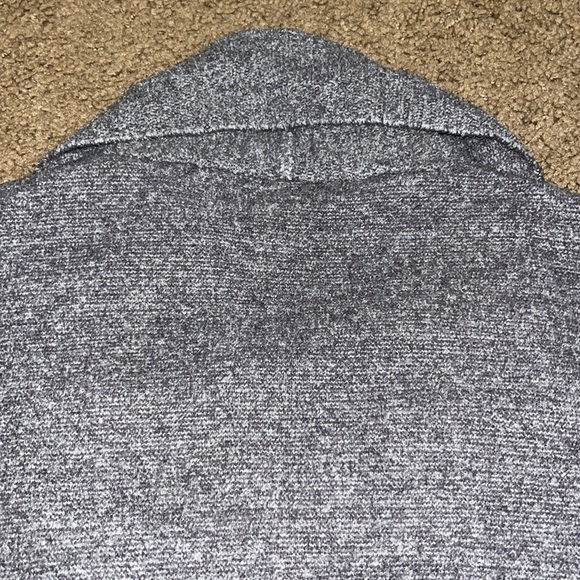 Barefoot Dreams Cozy Chic Lite Knit Circle Cardigan Gray Medium - Picture 5 of 8